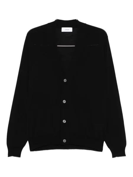 Вълнена жилетка Lardini черно