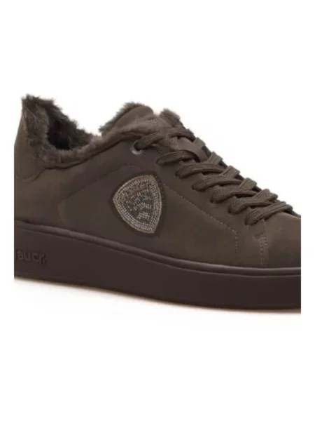 Sneakersy Blauer brązowe