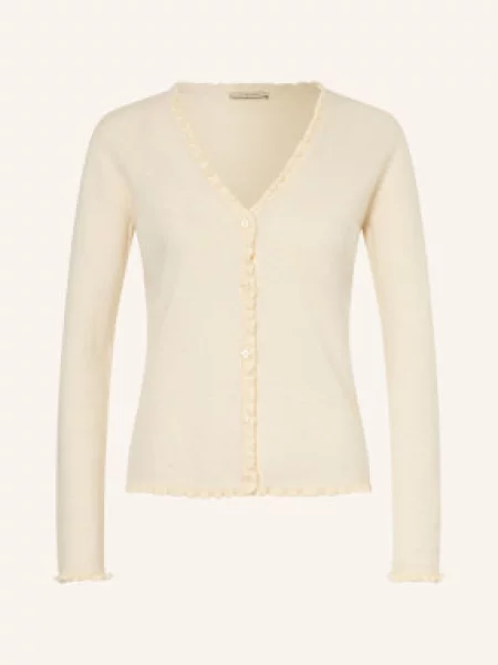 Lilienfels Kardigan Z Kaszmiru weiss