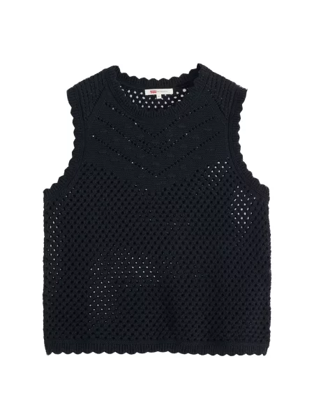 LEVI'S ® Top brodat Adrienne' negru