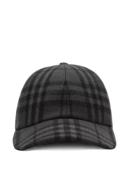 Šiltovka Burberry sivá