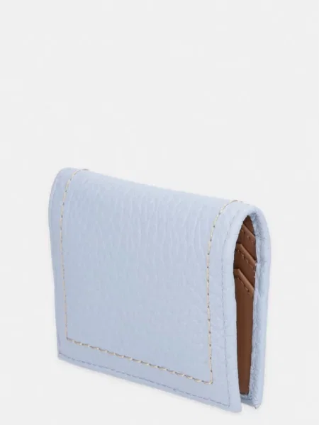 Gianni Chiarini etui za kartice usnjen modra