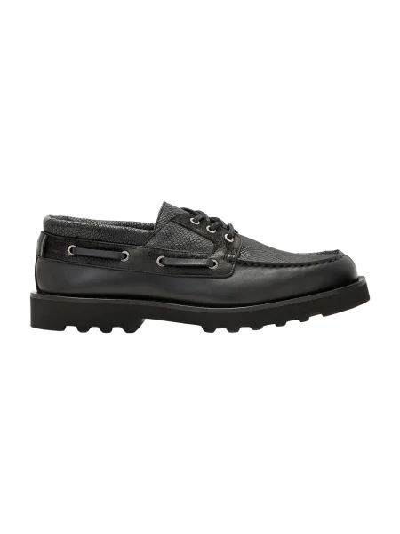 AllSaints Pantofi cu șireturi negru
