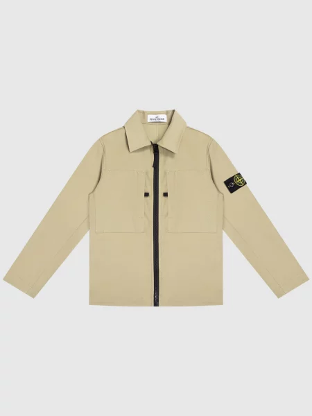 Детская куртка Stone Island бежевая