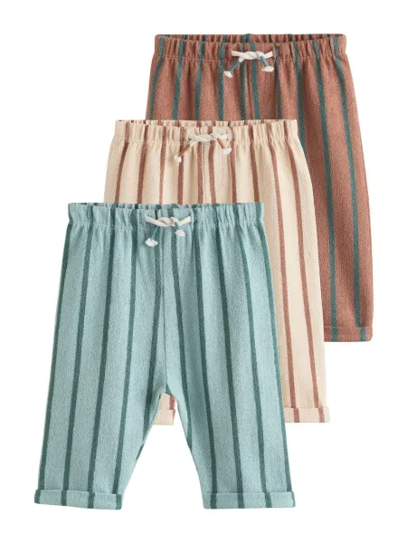 Next Pantaloni / maro / verde smarald / verde stuf bej