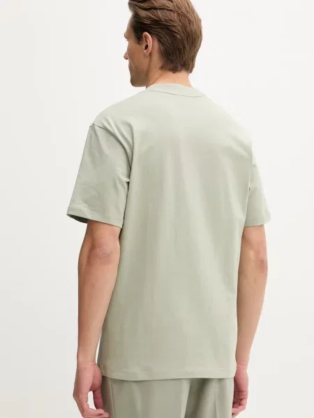 HUGO T-shirt Dapolino zielona