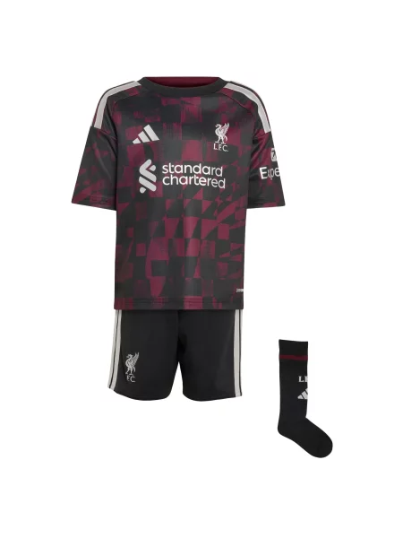 ADIDAS PERFORMANCE Sportski komplet Liverpool FC vina / crna bijela