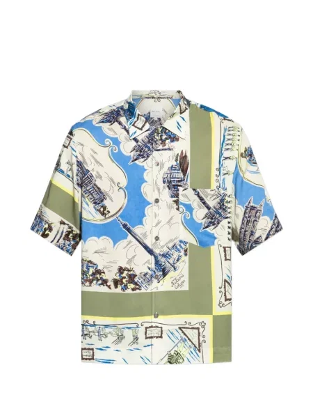 Scurt cămașă Paul Smith cu imagine