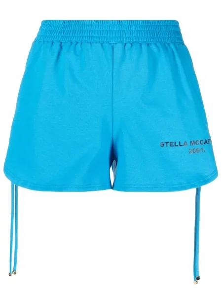 Pantaloni scurți Stella Mccartney albastru