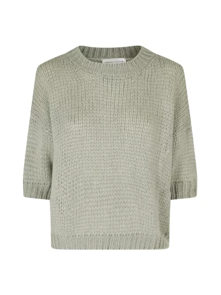 Sweter Roberto Collina zielony