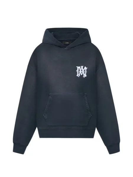 Majica s kapuljačom Amiri crna