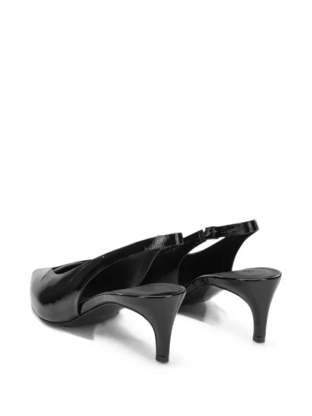 Pantofi cu toc Del Carlo slingback negru