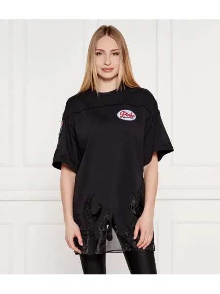 Pinko Tricou | Relaxed fit negru
