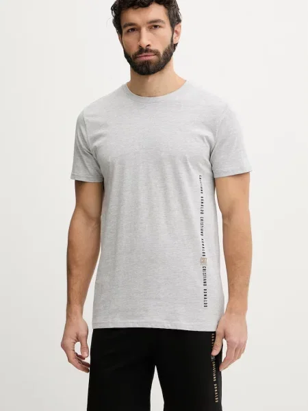 Cristiano Ronaldo piżama dwuczęściowa szara