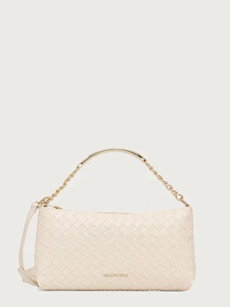 Valentino Bags torebka crossbody CANDLES beżowa