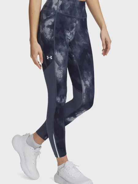 Укорочені колготи Under Armour з принтом сині