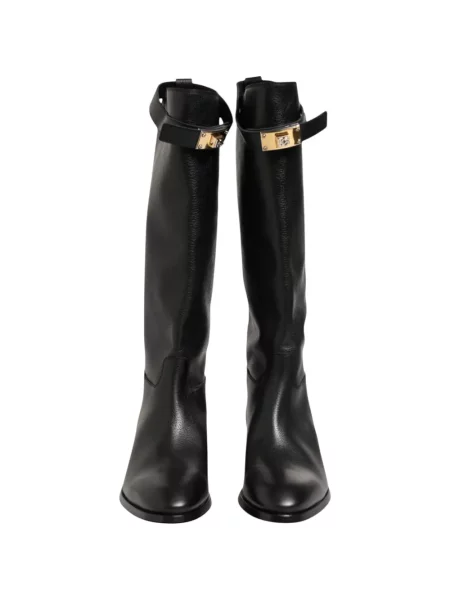 Cizme Dolce & Gabbana cu autograf negru