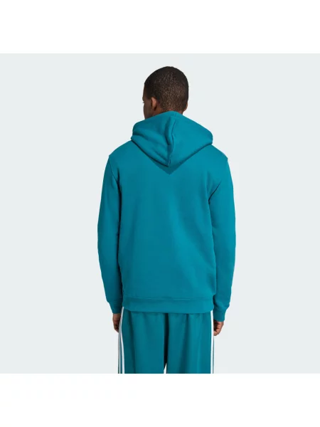 Bluza z kapturem Adicolor Classics Trefoil cyraneczka
