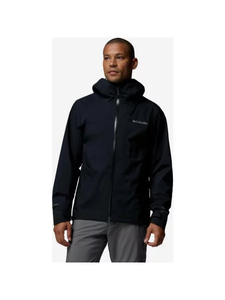 Kurtka z kapturem Columbia Trailborne Shell czysty S czarny