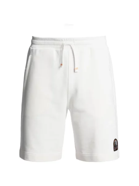 Stahovací šňůrka kraťasy Parajumpers s autogramem bílé