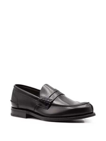 Pantofi loafer Church's din piele negru