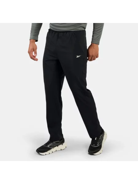 Reebok ID Train Spodnie dresowe z tkaniny male Black Size: czarne