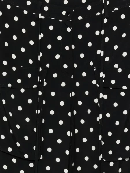 Pantaloni N°21 cu buline negru