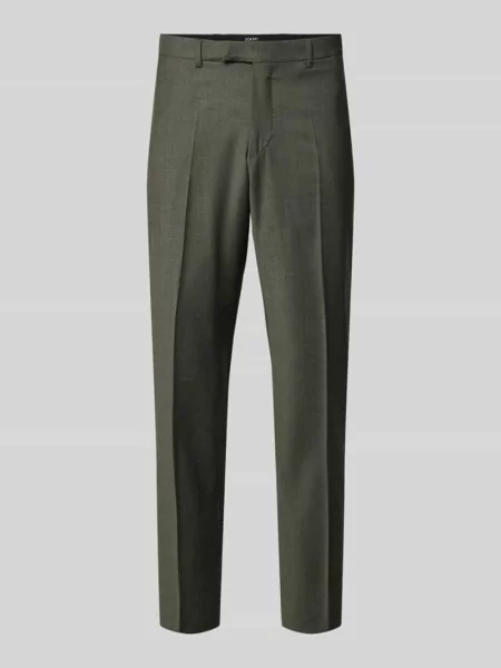 Nowoczesne spodnie garniturowe o kroju Modern Fit z kantami model „Brad” Joop! Collection