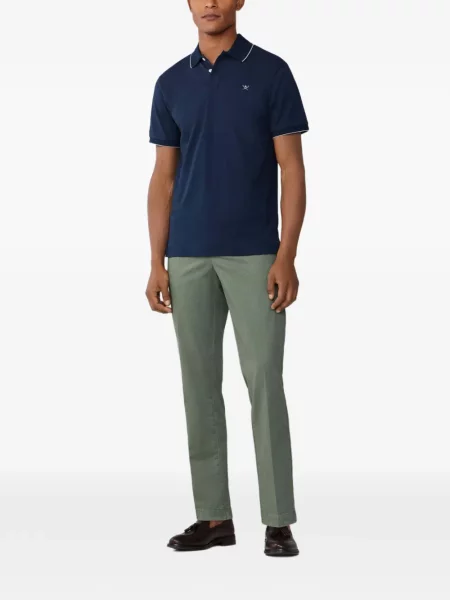 Scurt tricou polo Hackett London albastru