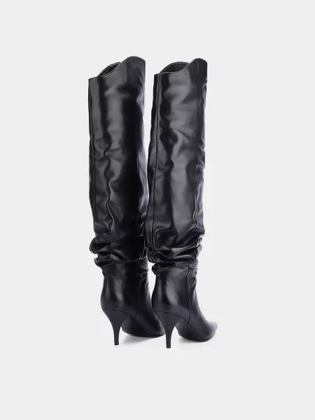 Ботфорты Miraton черные