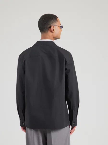 Calvin Klein Jeans Prechodná bunda čierna