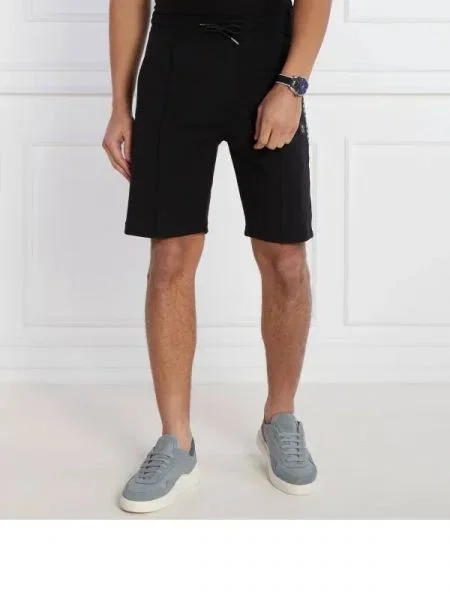 HUGO Pantaloni scurți Desort | Relaxed fit negru