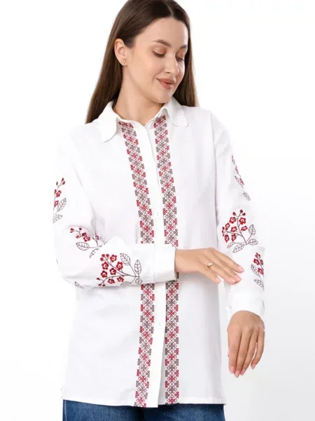 Льняная рубашка носи своє