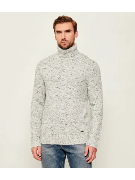 Pulover Guess de lână gri