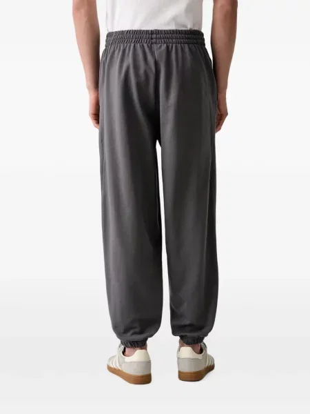 Pantaloni Adidas cu imagine cu model leopard alergare violet
