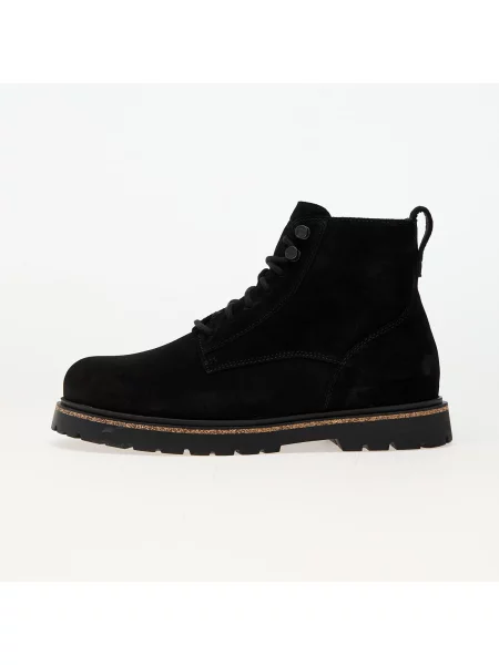 Aksamitne sneakersy Birkenstock czarne
