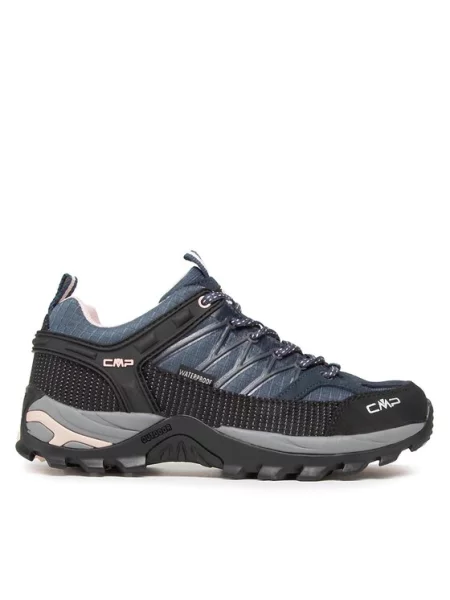 Buty trekkingowe CMP Rigel Low Wp asphalt/antracite/rose różowe