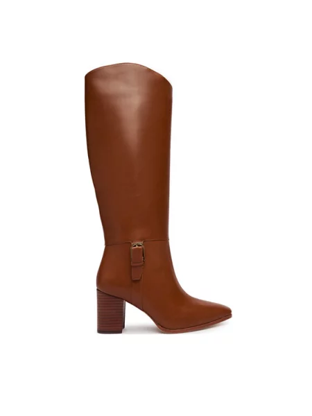 Čižmy LAUREN RALPH LAUREN Rlyn Bk T Hl Bo Tal hnedá