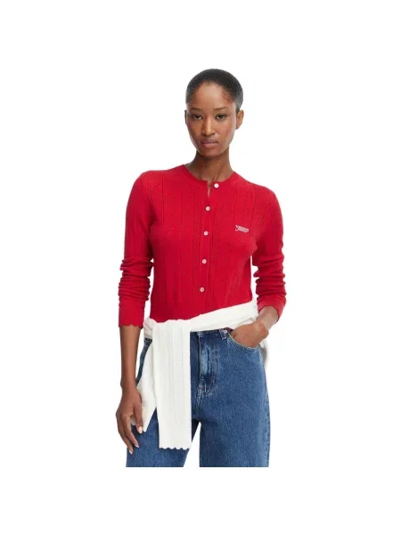 Pulover Tommy Hilfiger roșu