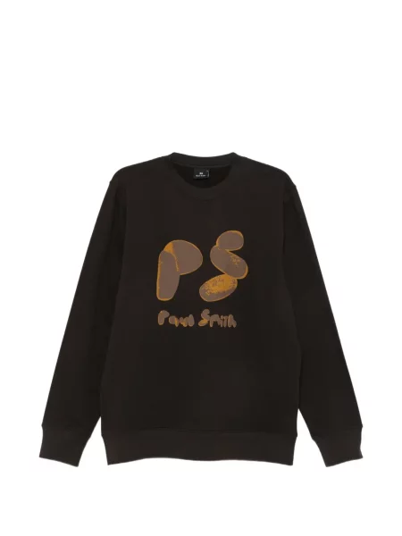 Pulover Paul Smith cu imagine maro