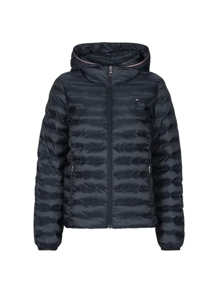Geacă Tommy Hilfiger cu dungi albastru