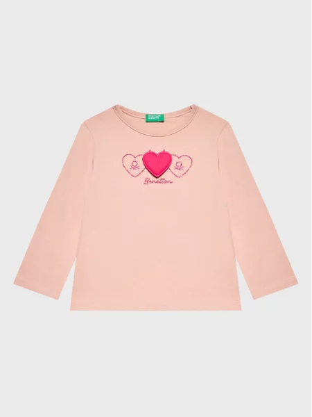 United Colors Of Benetton Bluzka różowy