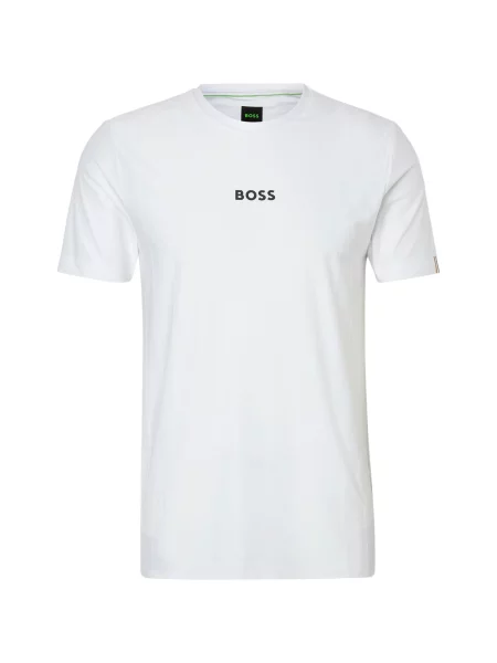 BOSS Funkční tričko Serve 1 černá bílá