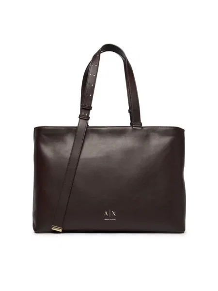 Armani Exchange Táska Sötétbarna barna