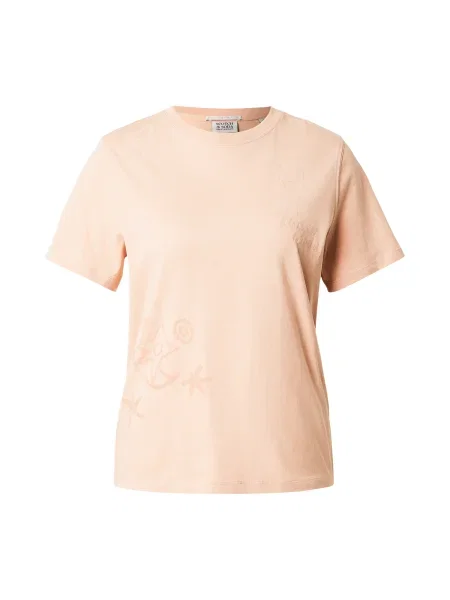 SCOTCH & SODA Marškinėliai kūno / pudros