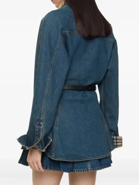 Koszula dżinsowa Burberry niebieska