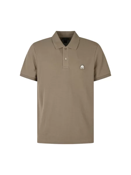Koszulka polo Moose Knuckles beżowa