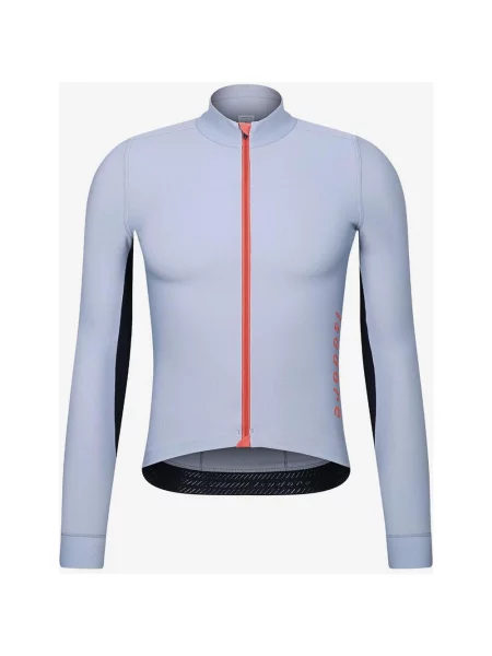 Koszulka rowerowa Isadore Echelon Thermal lila claro S pomarańczowy