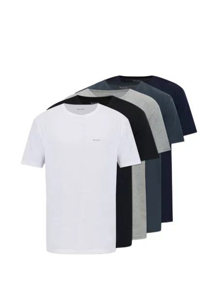 Cămașă Paul Smith cu imagine alb