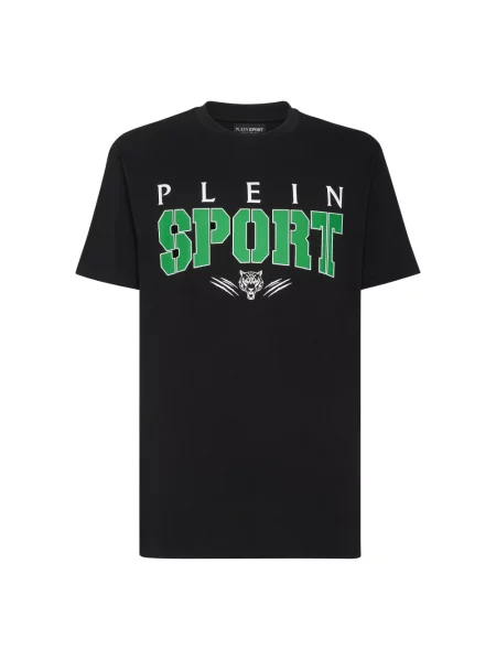 Koszulka sportowa Plein Sport czarna